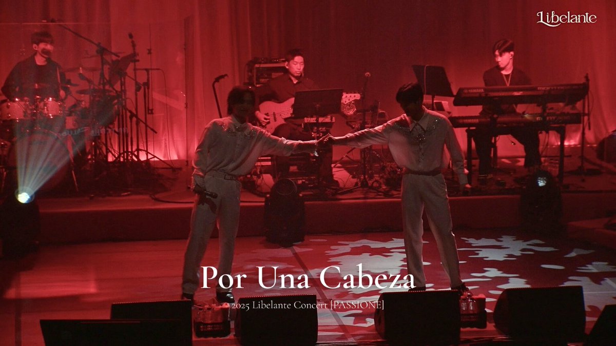 [LIVE CLIP]
Por Una Cabeza (Scent Of A Woman)
- 리베란테 Libelante 

youtu.be/uFtTOq_T7Cw

2025 Libelante Concert 'PASSIONE'
#Libelante #리베란테 #PASSIONE
#CryMeARiver #MichaelBuble