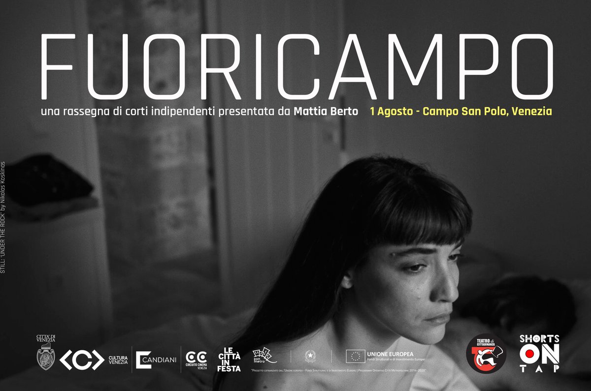 Shorts On Tap (@shortsontap) on Twitter photo #ShortsOnTap presents #FUORICAMPO - a selection of #IndieShorts on Aug 1st from 9pm at Campo San Polo outdoor cinema, Venice. Event in collab with <a href="/comunevenezia/">Comune di Venezia</a> #Cinemoving2025 FREE ENTRY
INFO: cutt.ly/6rTFThzq
#LoveShortFilm #ShortsOnTap presents #FUORICAMPO - a selection of #IndieShorts on Aug 1st from 9pm at Campo San Polo outdoor cinema, Venice. Event in collab with <a href="/comunevenezia/">Comune di Venezia</a> #Cinemoving2025 FREE ENTRY
INFO: cutt.ly/6rTFThzq
#LoveShortFilm