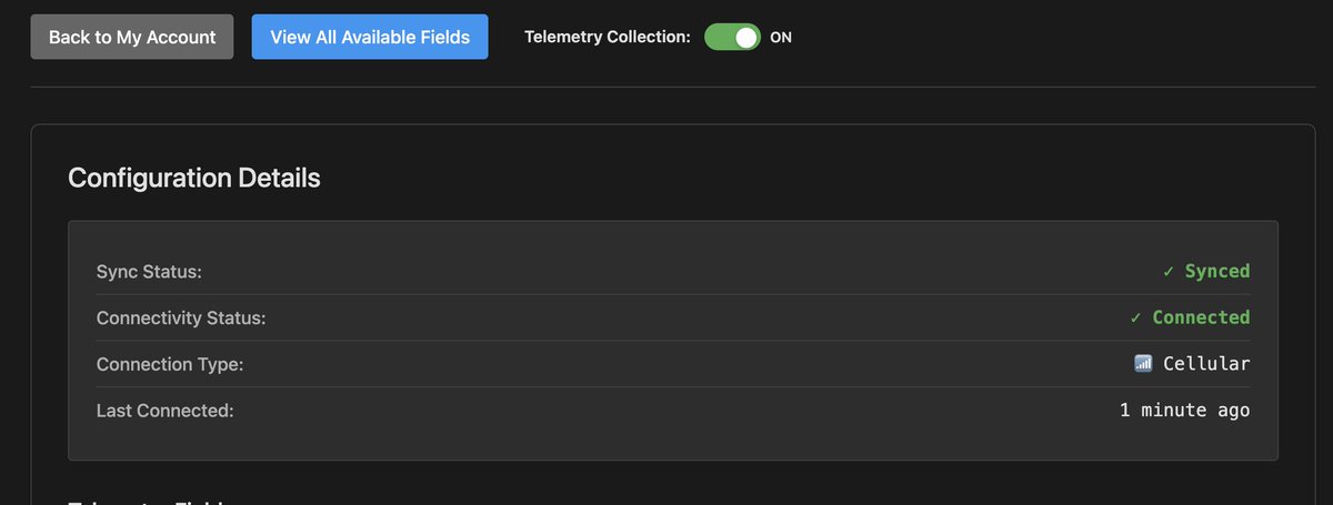 fsd_database's tweet image. You can now finally turn on telemetry for your vehicles!

1. Login in at fsddb.com
2. Click on the &quot;me&quot; tab at the top 
3. Click configure telemetry for any vehicle you like
4. Set the telemetry collection checkbox to on 
5. Toggle telemetry collection off anytime