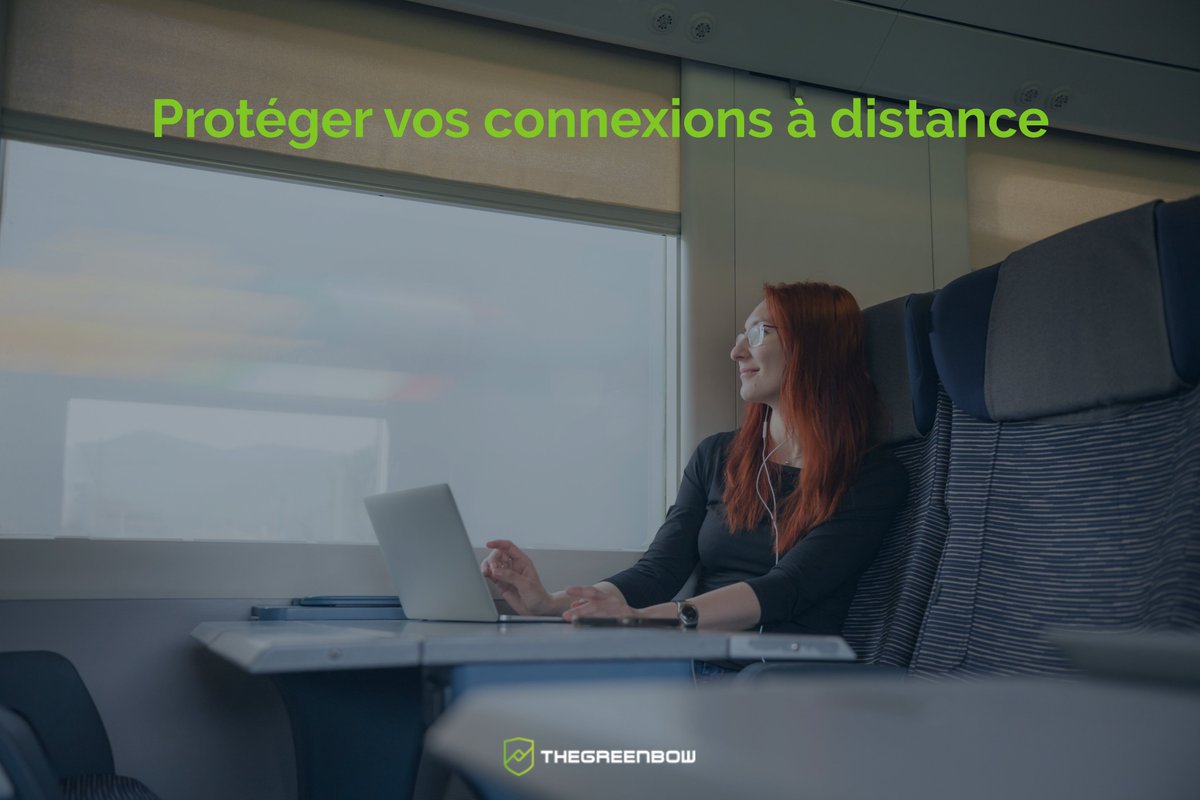 Dans le train, au café ou chez soi… la cybermenace voyage toujours avec vous. Chez TheGreenBow, nous avons conçu des clients VPN robustes, simples à déployer et à utiliser, qui protègent l’intégrité et la confidentialité des échanges. thegreenbow.com/fr/cas-dusage-…