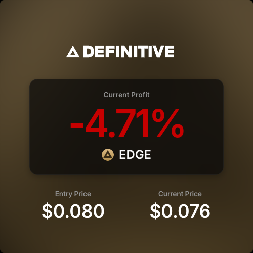 FiatAgain's tweet photo. @DefinitiveFi wen Pump 🧐 https://t.co/Geujj1n2rO