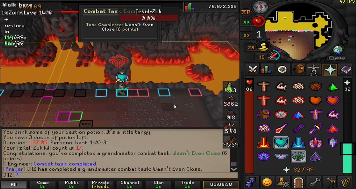 jetzsr's tweet image. all inferno combat achievements completed