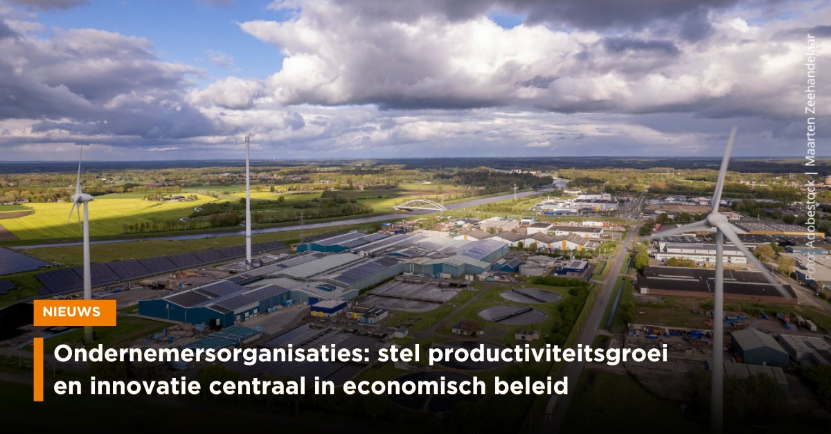 Vandaag is het debat over de Staat van de Economie in de Tweede Kamer. 

MKB-Nederland en VNO-NCW roepen op om werk te maken van een samenhangende investeringsagenda, gericht op productiviteit, innovatie en een sterkere concurrentiepositie van de industrie.

Hoewel de economie in