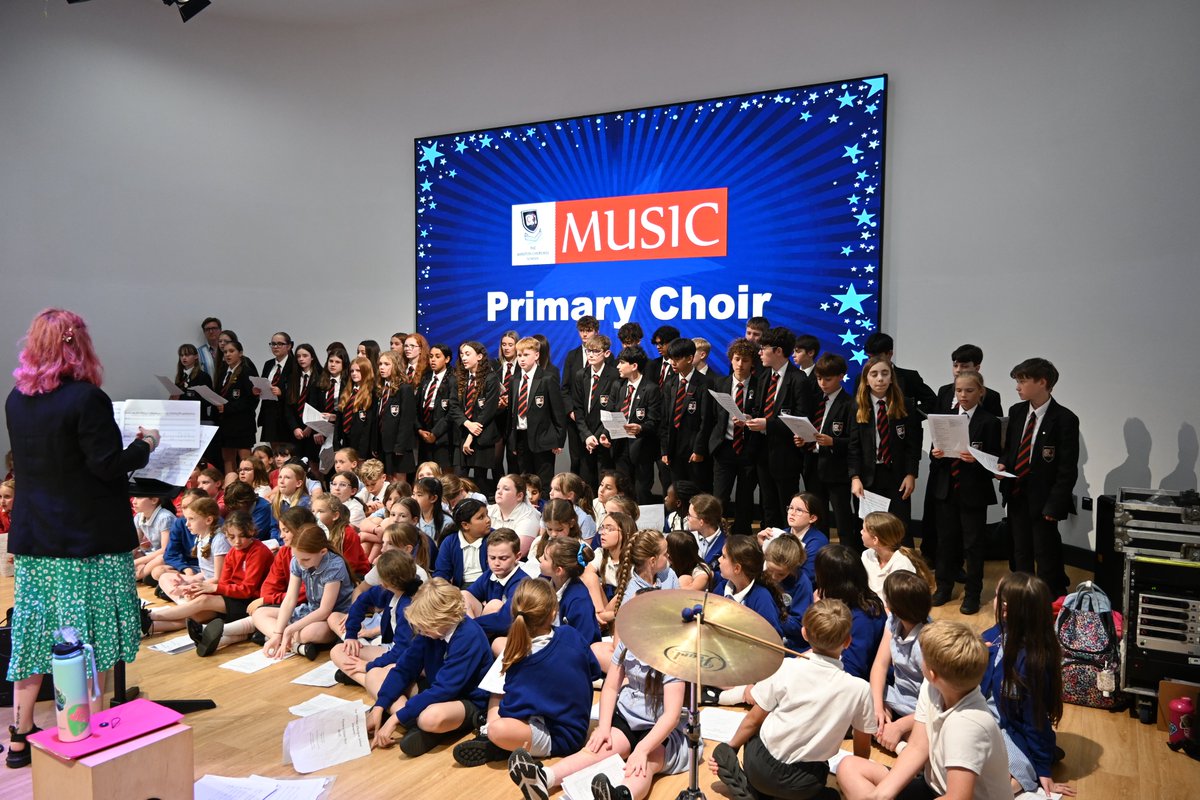 Winston hosted its annual Primary Choirs Day on 24 June! Over 100 students from Barnsbury, Worplesdon, Horsell &amp; Hermitage joined vocal workshops, guided by Winston student mentors. They learned 6 songs &amp; gave a stellar 3:30pm performance. Bella Voce &amp; Boys Voices shone with