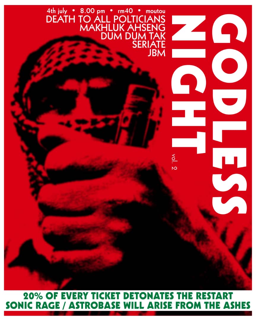 Ed (@edfareed) on Twitter photo Playing at Moutou this Friday. Come through and support a great cause
20% of every ticket sale will go directly to <a href="/sonicragerecs/">sonicragerecords</a> and @astrobasestudio — both recently affected by a fire.
Let’s help them get back on their feet.
Your presence means a lot to us and to them. Playing at Moutou this Friday. Come through and support a great cause
20% of every ticket sale will go directly to <a href="/sonicragerecs/">sonicragerecords</a> and @astrobasestudio — both recently affected by a fire.
Let’s help them get back on their feet.
Your presence means a lot to us and to them.