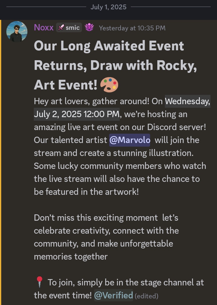 What a great news 🔥

Be there 🍻