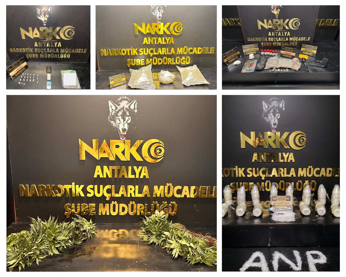 Emniyet Müdürlüğümüz birimlerince Narkotik Suçlarla Mücadele kapsamında ilimiz genelinde SON 1⃣ HAFTADA;

🔷 Uyuşturucu veya Uyarıcı Madde Ticareti Yapmak/Sağlamak/Kullanmak/Satın Almak/Kabul Etmek/Bulundurmak suçlarından 1⃣3⃣6⃣ olayda; 1⃣5⃣2⃣şüpheli YAKALANDI, 1⃣7⃣ şahıs