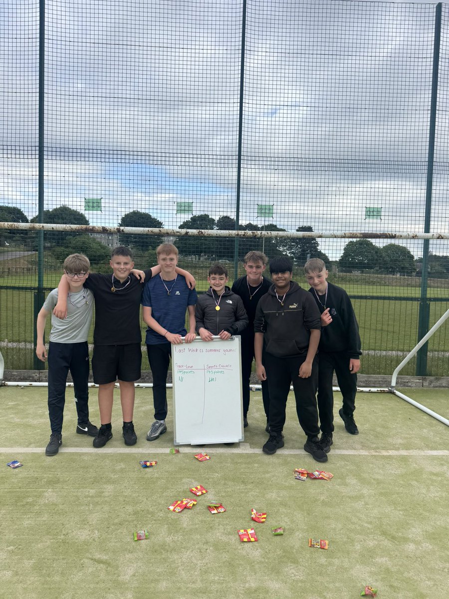 MissLittlejohn3's tweet image. What a way to end our summer games sport ed block. Both teams have worked so hard, but our ‘Sports Casuals’ team took the win at our culminating event today🥇 looking forward to the rest of the year with this lot!