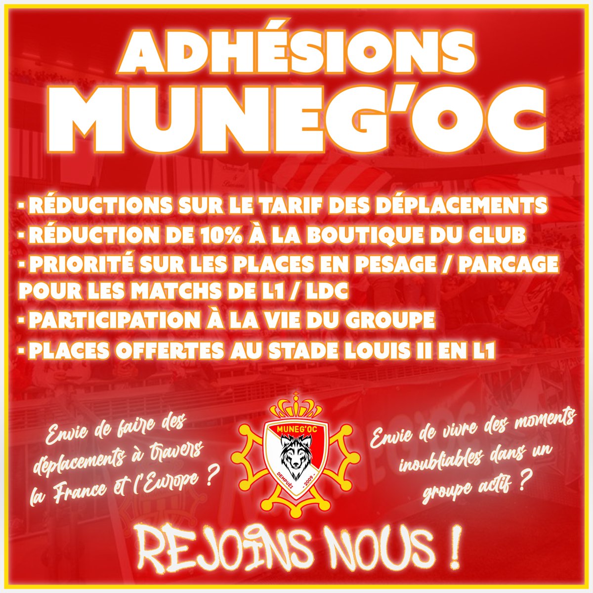 On lance aujourd'hui les adhésions pour la saison à venir ⬇️

helloasso.com/associations/m…