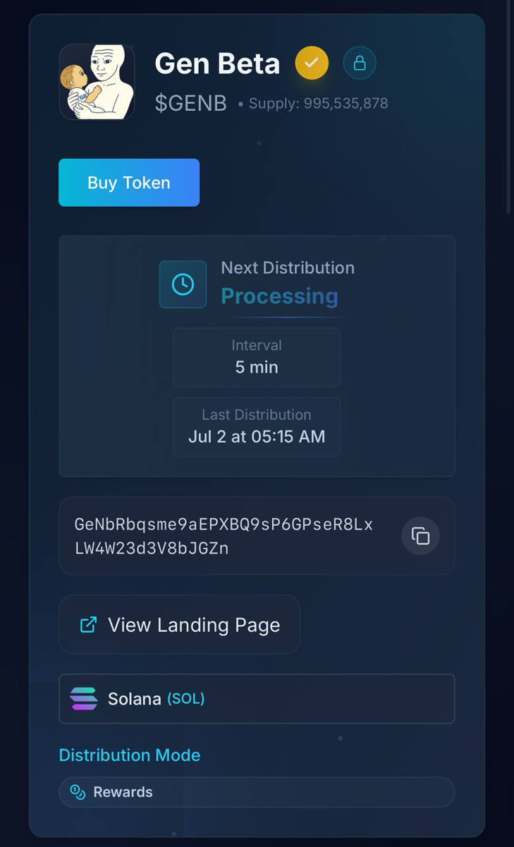 Gen Beta just earned the GOLD BADGE on <a href="/revshare_app/">RevShare</a> 🥇

This badge isn’t just cosmetic, it’s a mark of legitimacy, transparency, and trust. 

This means our contract passed RevShare’s integrity checks. We’re fully committed to sustainable, community-driven growth. <a href="/bubblemaps/">Bubblemaps</a>