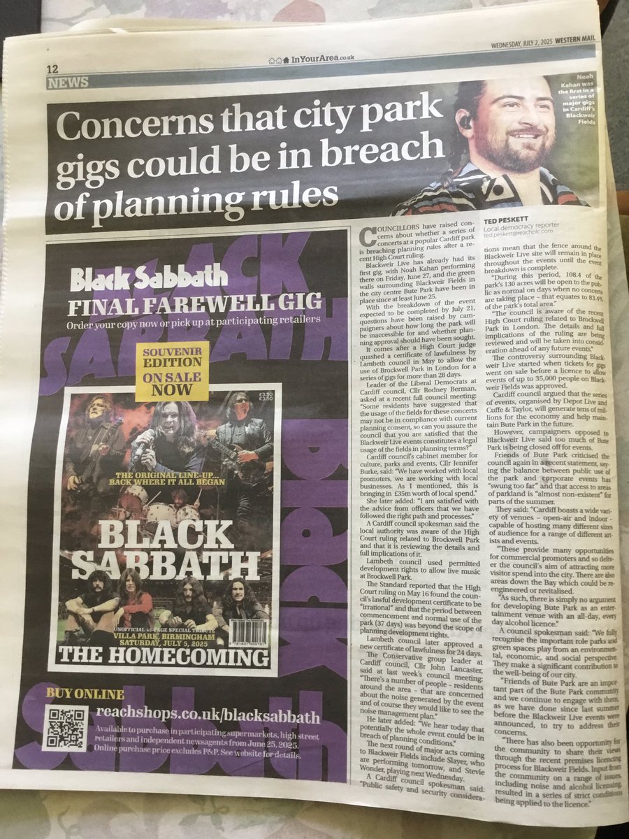 JeremySparkes's tweet image. Both as Council Leader &amp;amp; personal champion of Blackweir Live, Cllr Huw Thomas should not delay in meeting with the community to explain whether there is a lawful basis for his project and if not what he is doing to ensure Bute Park is returned to full use by 9 July …1/3
