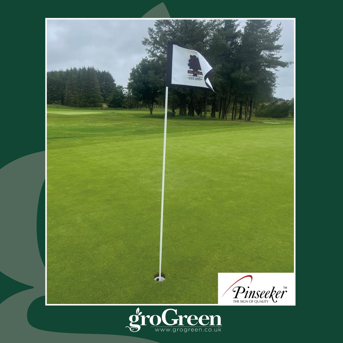 New additions at Paisley Golf Club ⛳
Fresh white 5/8" pins and embroidered flags from <a href="/PinseekerGolf/">Pinseeker</a>  looking good 👌