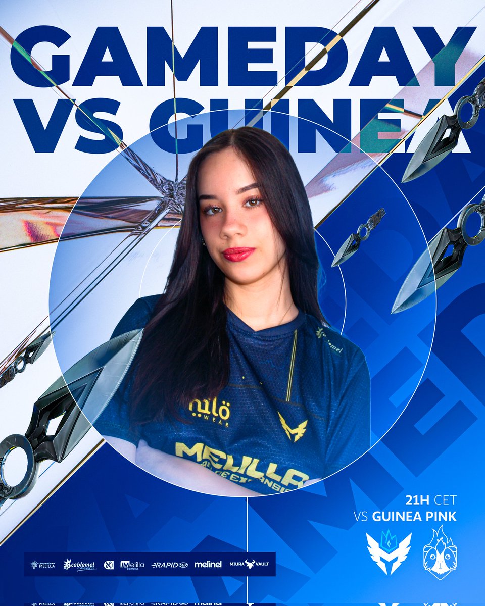 Melilla Titans (@melillatitans) on Twitter photo Hemos pasado de jugar contra las favoritas de la liga a enfrentarnos a equipos que son candidatas a quedarse fuera de playoffs 🔥
🆚 <a href="/GuineaPinkClub/">Guinea Pink 🏳️🌈</a>
⏰ 21.00
📺 paulovecchia | Miingly | rakinoseq | Sarahoria__ | Zid_Cast
#WeAreTitans | #MelillaDestinoDeInversión🏝️ Hemos pasado de jugar contra las favoritas de la liga a enfrentarnos a equipos que son candidatas a quedarse fuera de playoffs 🔥
🆚 <a href="/GuineaPinkClub/">Guinea Pink 🏳️🌈</a>
⏰ 21.00
📺 paulovecchia | Miingly | rakinoseq | Sarahoria__ | Zid_Cast
#WeAreTitans | #MelillaDestinoDeInversión🏝️