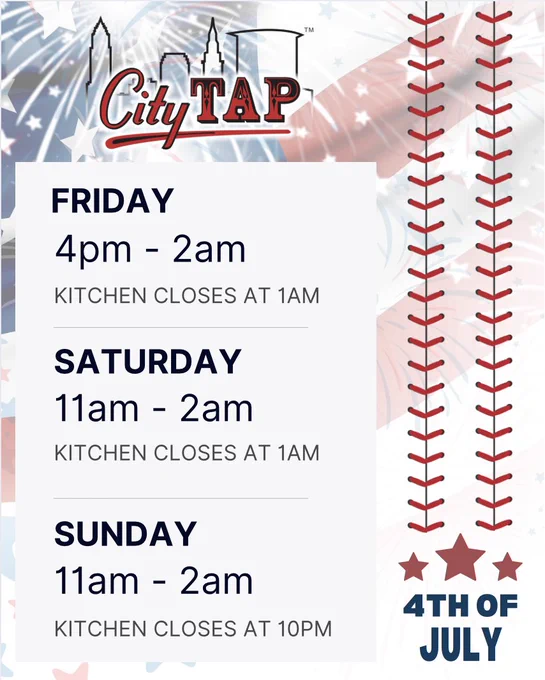 Image from City Tap Cleveland (@CityTapCLE)