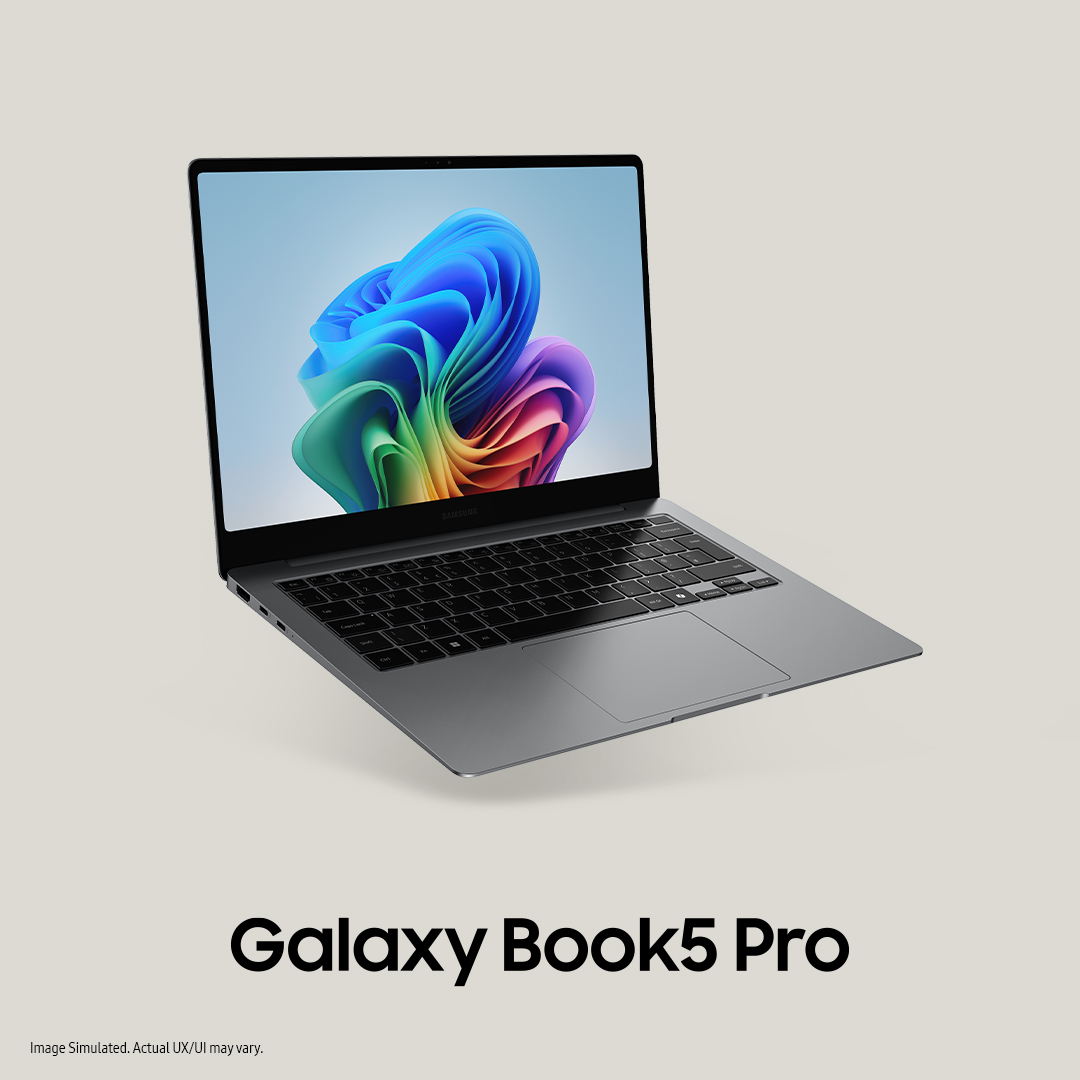 SamsungIndia's tweet photo. Create on your #GalaxyBook5Pro, use Storage Share to instantly access your video on your #GalaxyS25-no cables, no limits.
Own now: https://t.co/W5W9cDg6eE
#GalaxyAI #Samsung https://t.co/ivf5jewi8h