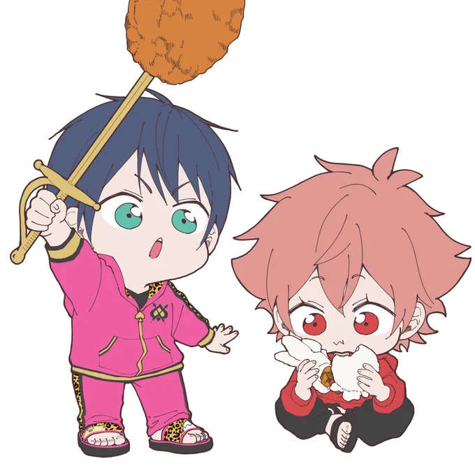 7/13参加すべくおちび本頑張って描いてるよ