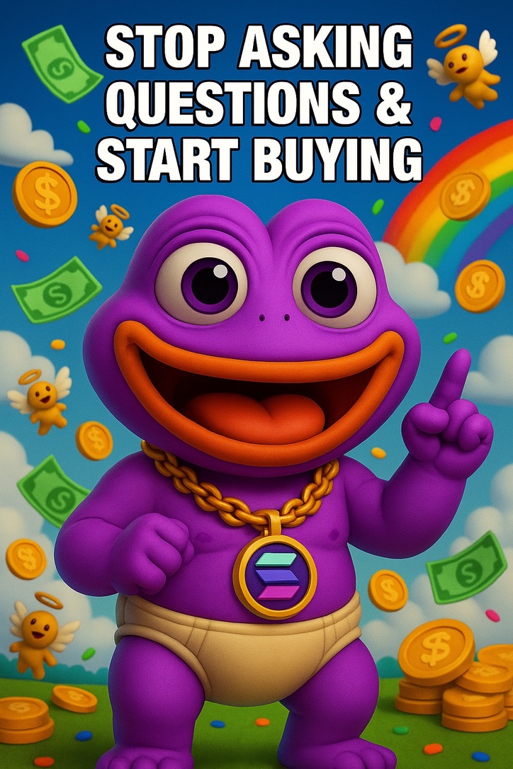 🌞💜 GOOD MORNING &amp; HAPPY WEDNESDAY, BABYPURPE FAM! 💜🌞

👶💎 Midweek and we’re still standing strong.
The floor is holding. The vision is clear. The community? Unshakable.
🔥 Every day we grind, we grow.
Whether it’s slow and steady or skyrocket-ready — we keep building.

💭