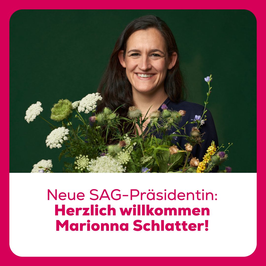 SAG (@sag_gentechfrei) on Twitter photo Nach neun Jahren hat Martina Munz, Alt-Nationalrätin SP das SAG-Präsidium an Marionna Schlatter, Nationalrätin Grüne übergeben. buff.ly/3cwo2EB Marionna wurde am vergangenen Samstag von der Mitgliederversammlung der SAG einstimmig gewählt. Damit ist die SAG gut gerüstet Nach neun Jahren hat Martina Munz, Alt-Nationalrätin SP das SAG-Präsidium an Marionna Schlatter, Nationalrätin Grüne übergeben. buff.ly/3cwo2EB Marionna wurde am vergangenen Samstag von der Mitgliederversammlung der SAG einstimmig gewählt. Damit ist die SAG gut gerüstet
