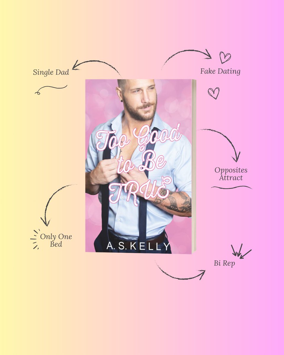 Too Good to Be True will hit the shelves on July 23!😍

🌈 Get ready for an enchanting journey filled with laughter, love, and unexpected twists as my characters navigate the world of pretend romance! 💗

#GayRomance #BookLovers #BookCover 

Pre-Order 📚books2read.com/toogoodtobetru…