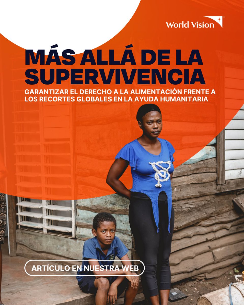 🚨 ¡El hambre es una violación de derechos!
Exigimos acción urgente para garantizar el derecho a la alimentación.
📍 Lee el llamado de World Vision 👉 bit.ly/3ZYzJaa
#HambreNoMás #HumanitarianCrisis