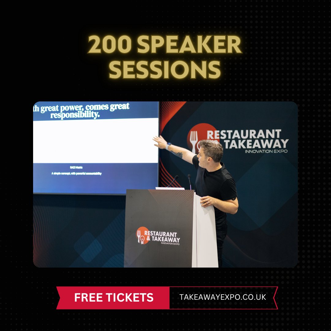 Restaurant & Takeaway Innovation Expo tweet media