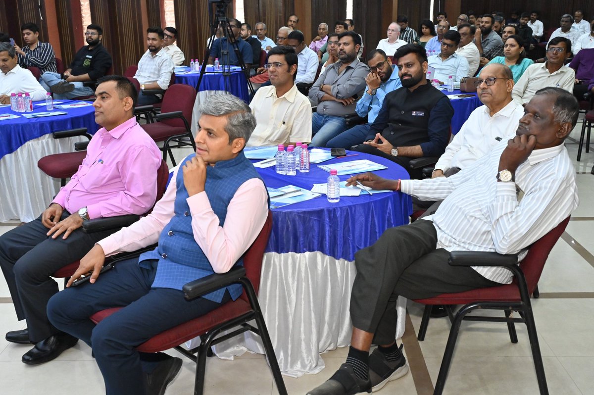 MSME DFO AHMEDABAD and UNIDO team in association with Gujarat Chamber of Commerce and Industries, GCCI, organised workshop on Solar- CST technology on 1.07.2025 at Ahmedabad.
