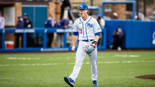TRANSFER: <a href="/KUBaseball/">Kansas Baseball</a> draft-eligible sophomore RHP Cooper Moore is officially in the Transfer Portal. Moore struck out 85 and walked 19 in 88.2 innings last season. Showcases a CH with a 45% whiff rate + FB up to 96. Will get strong interest, but draft is a definite Q. 

Profile: