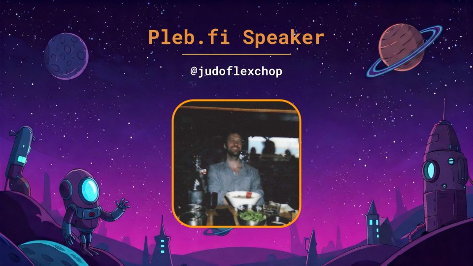 Wednesdays are for fun. 🤭

We're giggled to announce <a href="/judoflexchop/">RWP IV</a> as speaker for Plebfi Metaprotocols!

He'll be hosting a workshop on Rust for wasm...and obviously alkanes. 👀