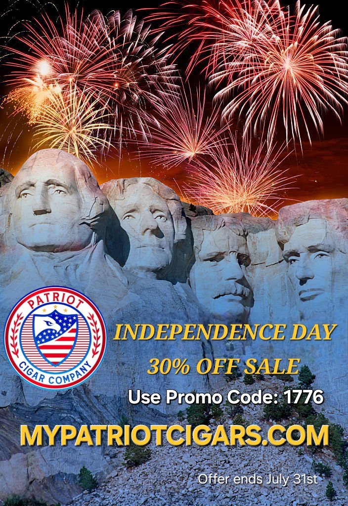 AlanJacobyJr's tweet image. Independence Day 30% OFF SALE.
Use Promo Code: 1776
Mypatriotcigars.com
🇺🇸🇺🇸🇺🇸🇺🇸🇺🇸🇺🇸🇺🇸🇺🇸🇺🇸🇺🇸🇺🇸🇺🇸🇺🇸
