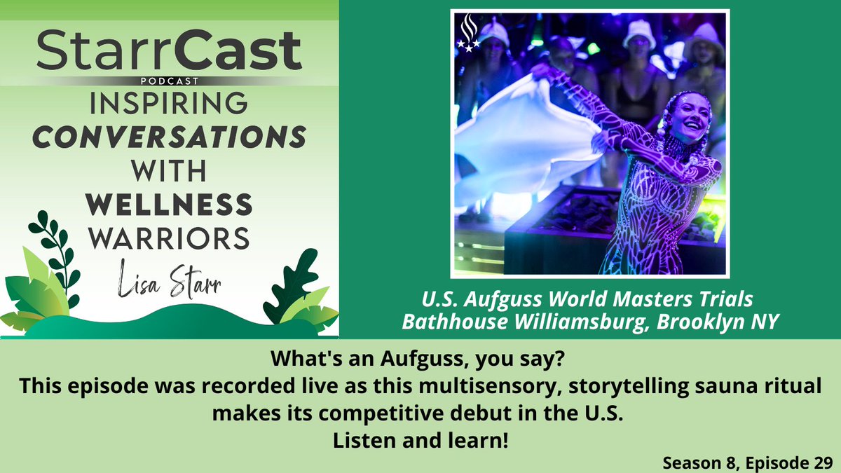 "From Bathhouse to World Stage: Aufguss Takes the U.S."
bit.ly/3KJkAzU <a href="/FarrisBadSpa/">Farris Bad</a> <a href="/design4leisure/">Design for Leisure</a> #StarrCastPodcast #aufguss #US #bathhouse #sauna #wellness #spa #spabusiness #spaoperator #SaunaCulture #AufgussWorldMasters #SpaManagement #BathhouseBrooklyn #spatrends