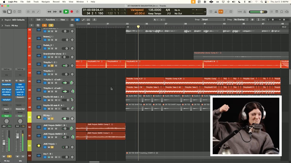 🚨Oh this is a treat - Lorde &amp; Jim-E Stack are on the TAPENOTES podcast, talking in-depth about how they wrote &amp; recorded the album. 1hr48 long episode!

They share voice notes+demos, &amp; talk about lyrics &amp; production

Tracks discussed: Favourite Daughter, GRWN, Shapeshifter