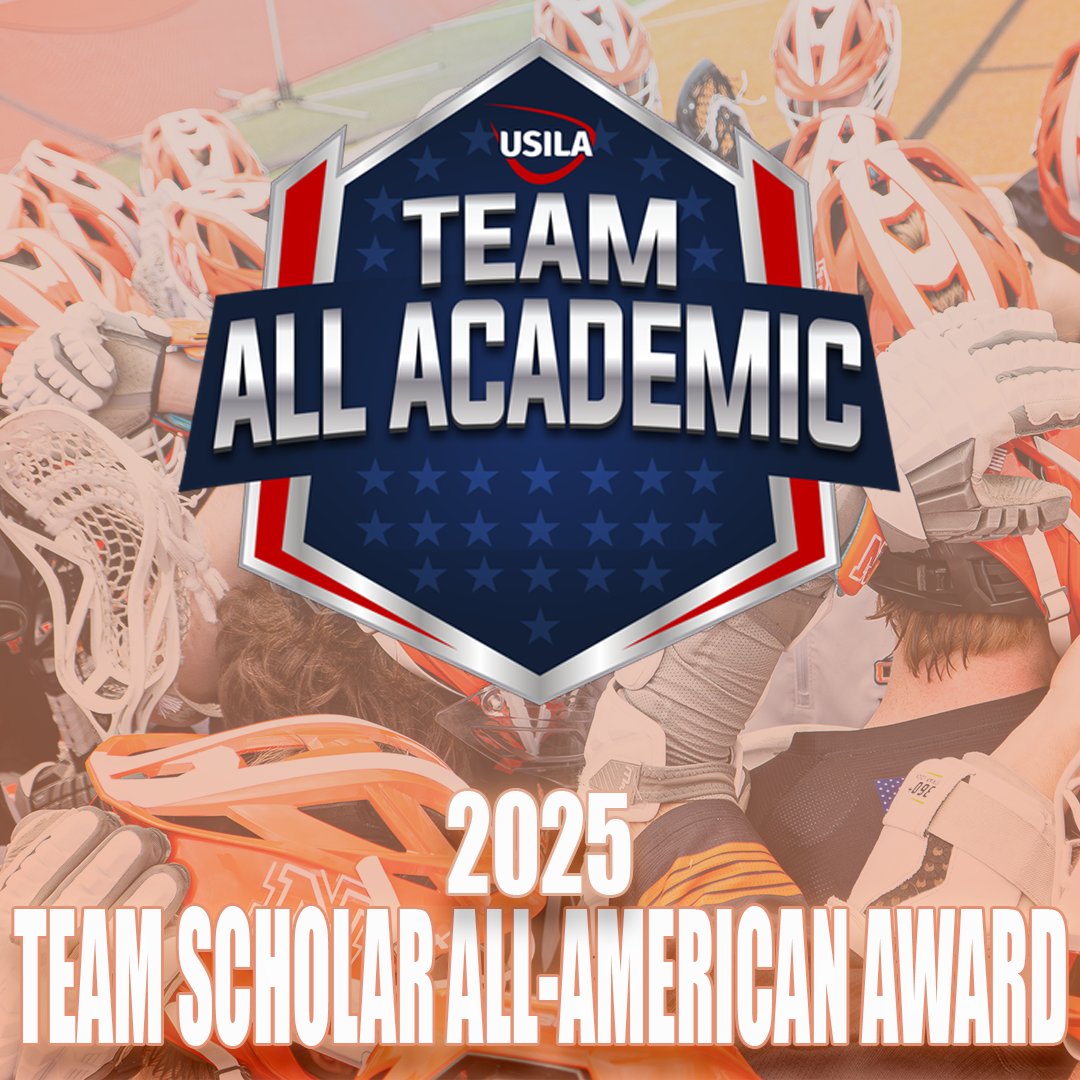 The team did great work in the classroom this year! We earned the USILA TEAM Scholar All-American award for having one of the highest team GPA's in the country!