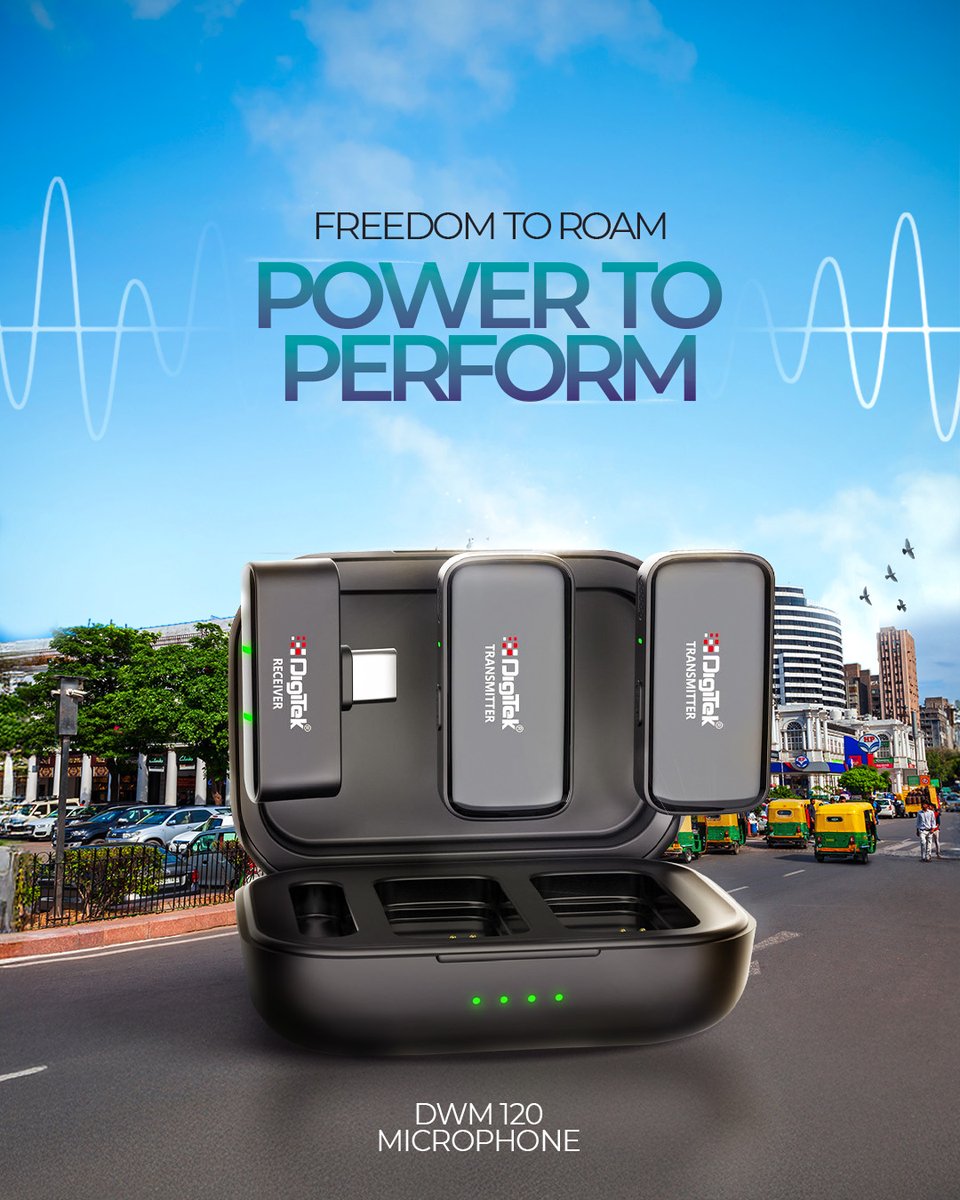 DigitekOfficial's tweet image. Get crystal-clear audio with the Digitek DWM 120 Wireless Microphone System. Perfect for vlogging, streaming, this plug-and-play mic ensures professional-grade sound with noise reduction
Shop Now: tinyurl.com/33wt8rfw
 #WirelessMicrophone #VloggingEssentials #ContentCreation