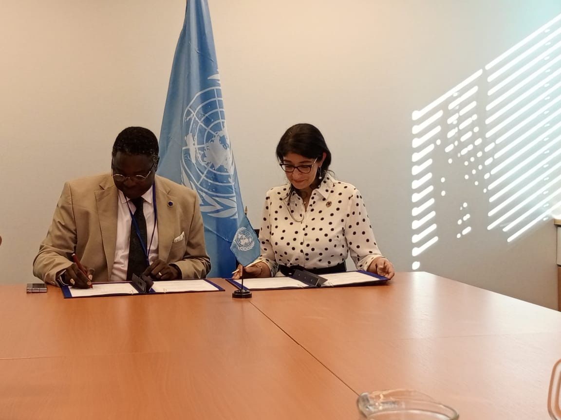 RascomAfrica's tweet image. Congratulations to @nasrda_ng on renewing its MoU with @UNOOSA  UN-SPIDER programme!

This partnership strengthens Africa’s use of space-based solutions for disaster management &amp;amp; resilience. A proud moment for and the continent!

#UNSPIDER  #SpaceForDevelopment #AfricaInSpace