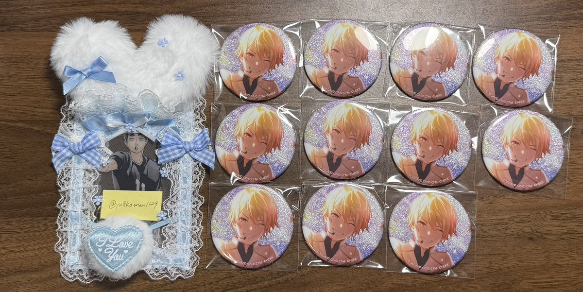 【譲渡】プロセカ あんスタ コラボ グリッター缶バッジ グリ缶 B

【譲】冬弥12,司11

【求】500円/個+送料

お支払い方法ゆうちょ銀行振込のみ。
検索からもお気軽にお声がけ下さい。