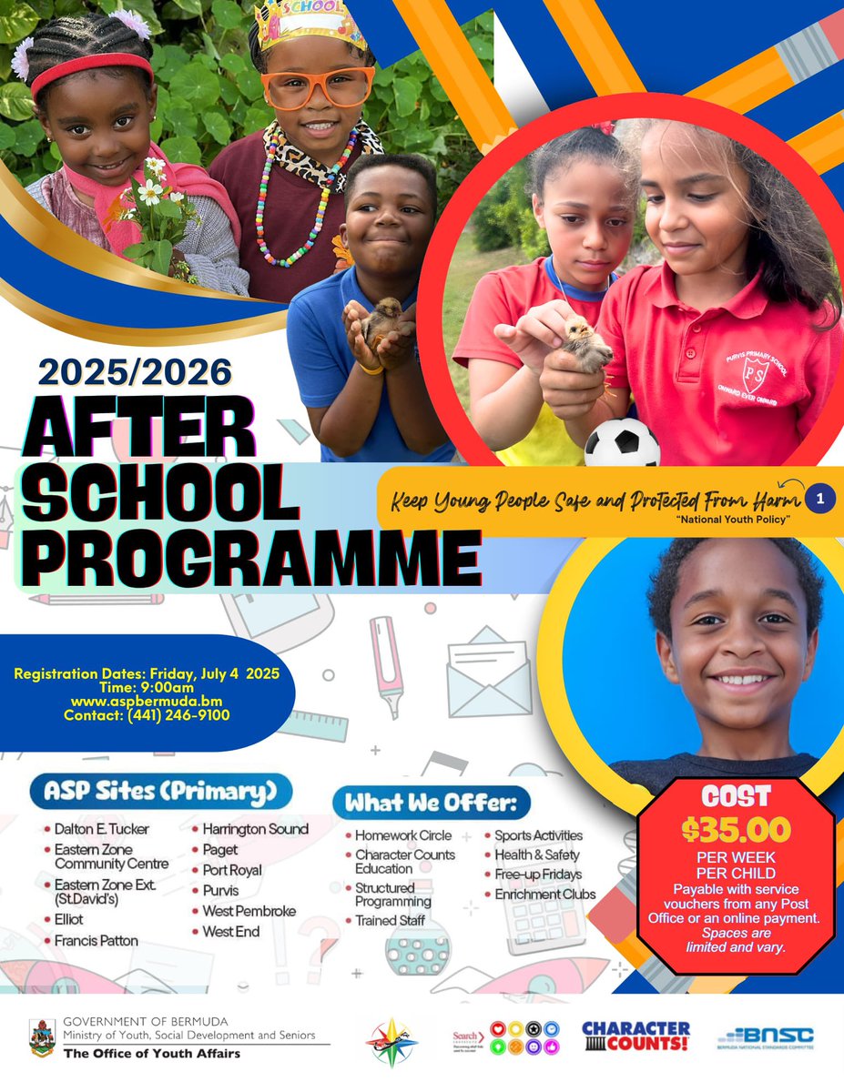 toyabda's tweet image. After School Programme Registration is this Friday! 9:00AM