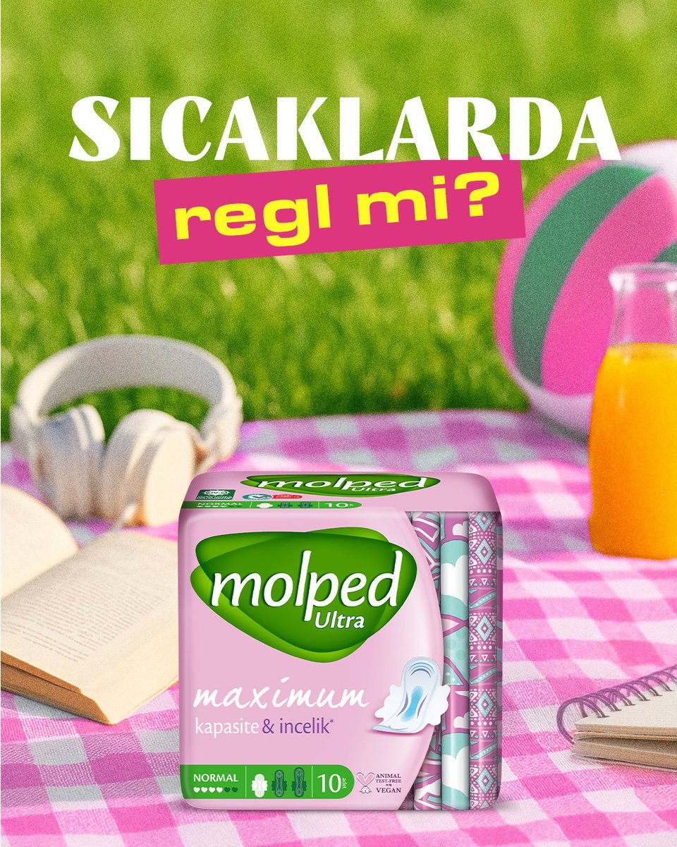 Sıcaklar üstüne bir de regl oldum diyorsan sakin ol, yazın da #KızSözü rahatlık bizde.💖

#Molped #BuKız