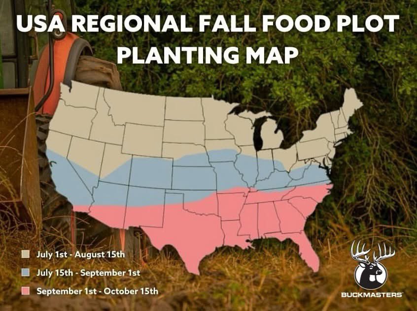 What time of the year do you get your seed in the ground for fall? 🌱