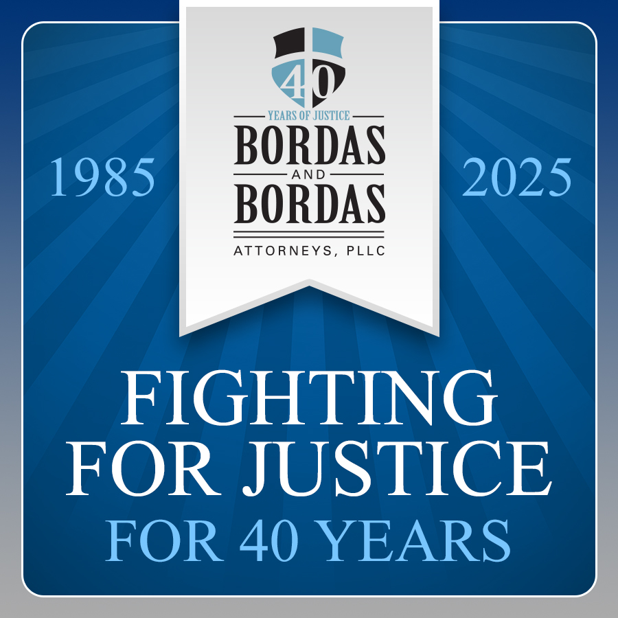 In 2025, Bordas &amp; Bordas is proudly celebrating 4️⃣0️⃣ years! This milestone is a testament to our unwavering commitment to serving our community and Fighting for Justice. ⚖️ Do you know the history behind our firm? ➡️bit.ly/4knpZxw