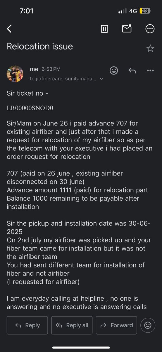 its_madan's tweet photo. @jiocare
HELP PLEASE

PFA https://t.co/JxofPNH0Lp