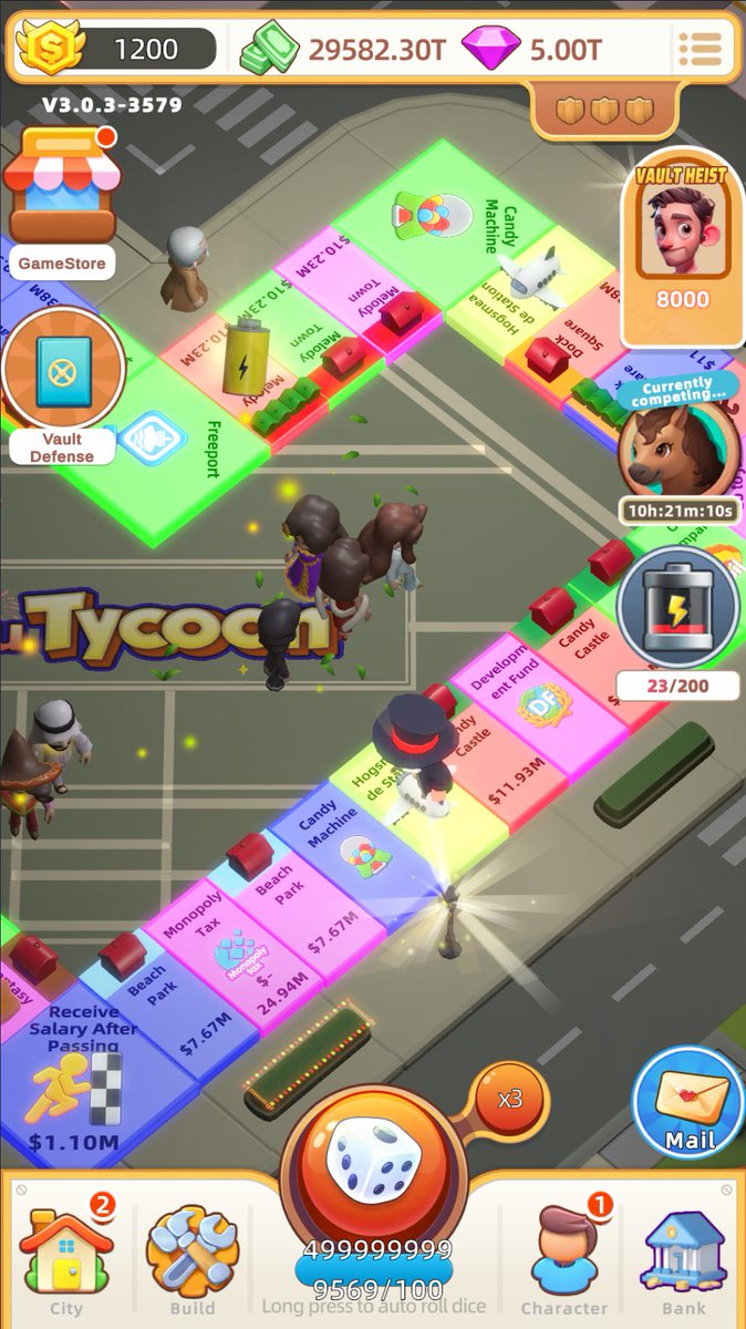 We are about to release a new version of Mumu Tycoon game! A major bug regarding city bomb is fixed in this version. We also added multiplier in dice tossing! Cheers! 🍻🍻

#MCTP #Mumubit #Web3gaming