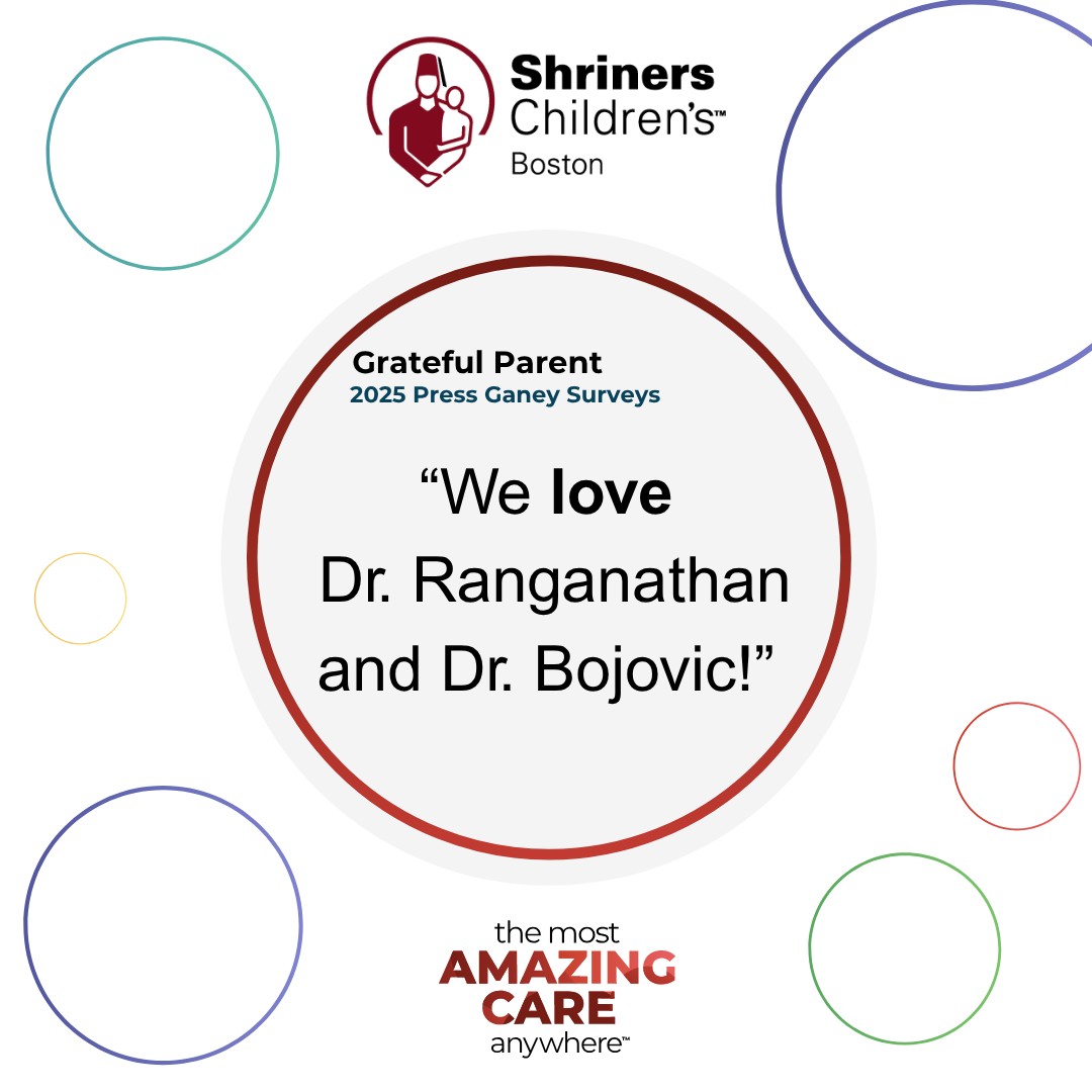 ShrinersBoston's tweet image. Shriners Children’s Boston is proud to have the best plastic surgeons on our staff caring for our pediatric patients. ❤️
#ShrinersChildrens #PressGaney
