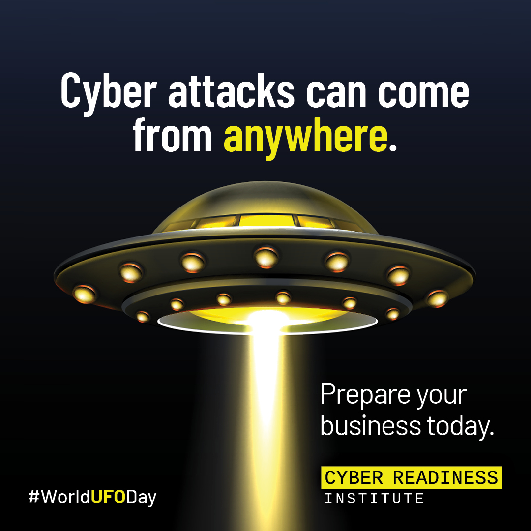 It’s #WorldUFODay—Cyber threats can come from nearby or a galaxy, far, far away.

From suspicious links to #phishing emails that seem to come out of nowhere, the signs of a cyber threat can feel otherworldly 👽

Good news: You don’t need sci-fi tech to protect your team—just