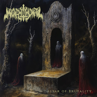 deadlystormzine's tweet photo. Morbid death metal soaked in rot and corrupted blood that will bury you alive! Blasphemy, inferno, absolute darkness! MORTUAL - Altar of Brutality (2025): https://t.co/zykmV7ZxVa Review soon on: https://t.co/OT84kBEYGl #deathmetal #mortual #oldschooldeathmetal #newalbum #NowPlaying
