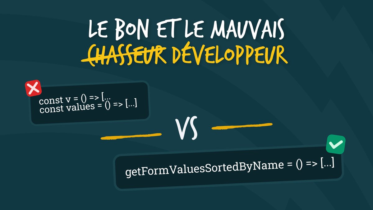 _BearStudio's tweet image. Dans son article “Le bon et le mauvais développeur”, @prdHugo_ met en lumière ce qu’on attend d’un dev en dehors du code, et partage quelques conseils simples pour développer ses soft skills.
👉 À lire ici : bearstudio.fr/blog/developpe…
#SoftSkills #DevExperience #TechTips