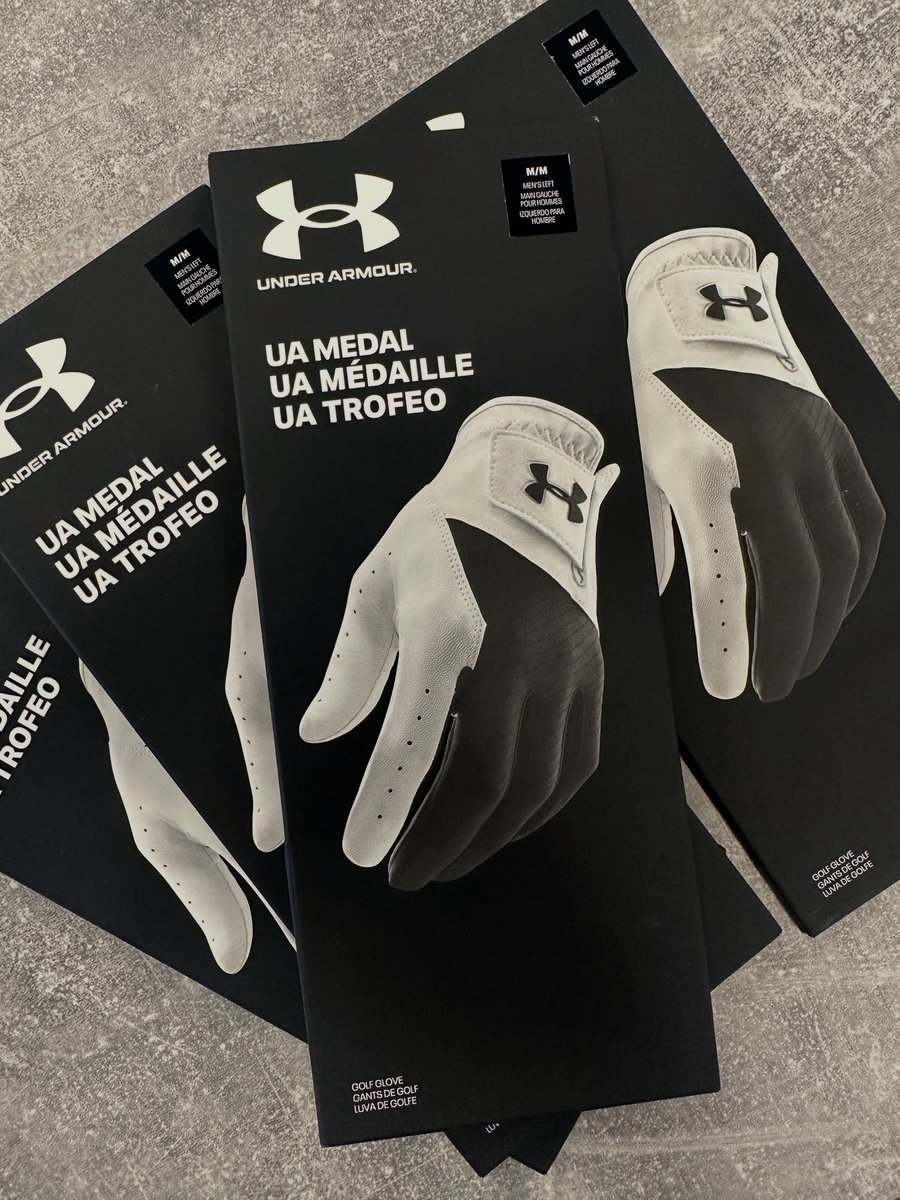 The Under Armour Medal Glove delivers unmatched grip, comfort, and control. 

Sizes from S-XL 
£10 per glove 

#takeyourgametothenextlevel