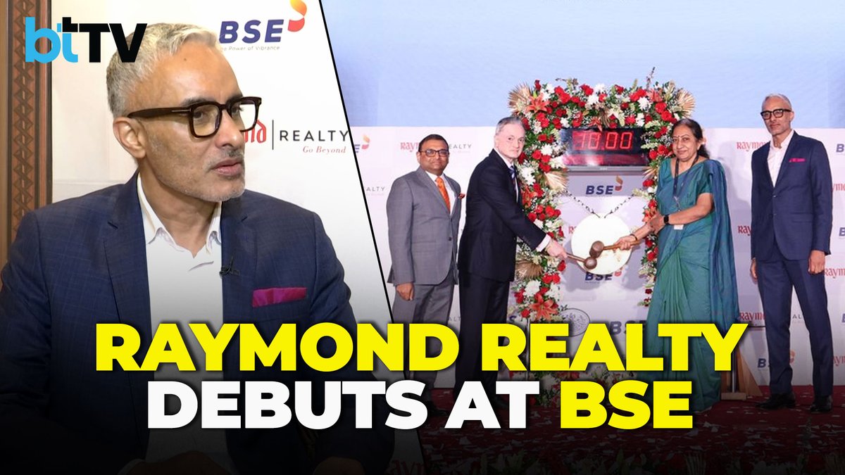 Business Today (@business_today) on Twitter photo Raymond Realty's strategic expansion for affordable luxury
Watch: youtu.be/wRBN9e_tnow | #BusinessToday #RaymondRealty #GautamSinghania #RealEstate #Mumbai
<a href="/AASTHACHOPRA13/">AASTHA CHOPRA</a> <a href="/HarmohanSahni/">Harmohan Sahni</a> <a href="/RaymondRealtyIN/">Raymond Realty</a> Raymond Realty's strategic expansion for affordable luxury
Watch: youtu.be/wRBN9e_tnow | #BusinessToday #RaymondRealty #GautamSinghania #RealEstate #Mumbai
<a href="/AASTHACHOPRA13/">AASTHA CHOPRA</a> <a href="/HarmohanSahni/">Harmohan Sahni</a> <a href="/RaymondRealtyIN/">Raymond Realty</a>