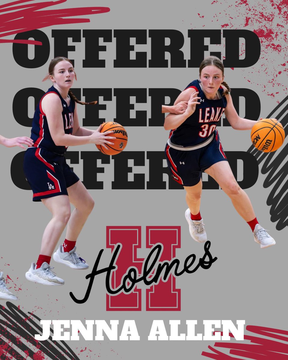 Jazz 17U SG Jenna Allen (4A-Leake) receives a scholarship from Holmes! This is Jenna’s second offer, congrats!