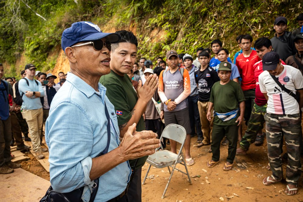 nlsc's tweet photo. NLSC member Phillip Manithep assisted with a @dodpaa recovery mission in #Laos in May 2025. Phillip facilitated communications for the excavation efforts by interpreting between the DPAA team leads and #Laotian officials and workers. Thank you, Phillip! https://t.co/oGtJhflDtS