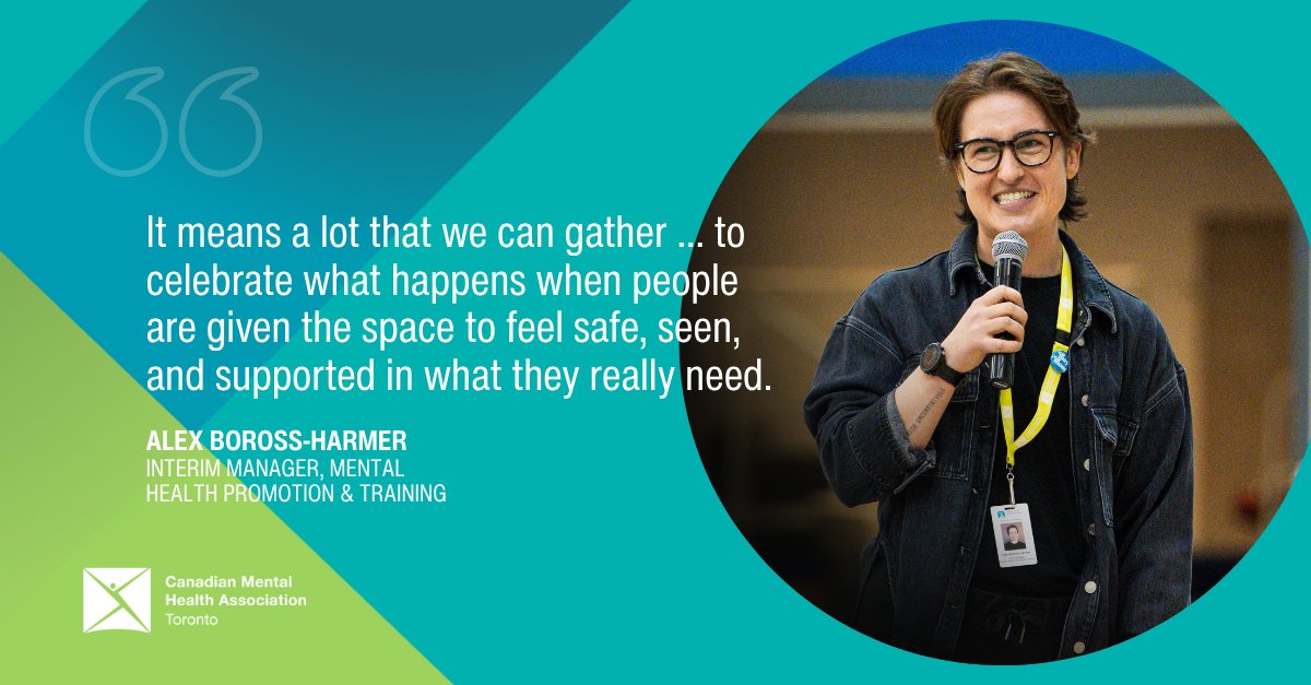 During Pride and National Indigenous History Month, CMHA Toronto celebrated how diversity, equity, inclusion and belonging lives in action not just words at the Routes Community Centre’s Spring Fling. 

#NIHM2025 #IndigenousPeoplesDay #Pride

ow.ly/KUWp50WiBG6